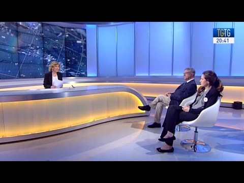 Paolo Conti e Annapaola Specchio ospiti a TGtg - Telegiornali a confronto