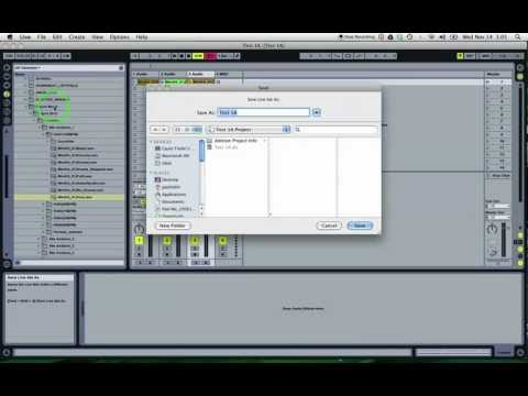 CreateSound - Ableton Live - Collect All & Save