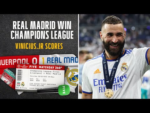 Hala Madrid! Real Madrid Beat Liverpool 1-0 in Champions League Final | Ballon d'Or BENZEMA 🇫🇷