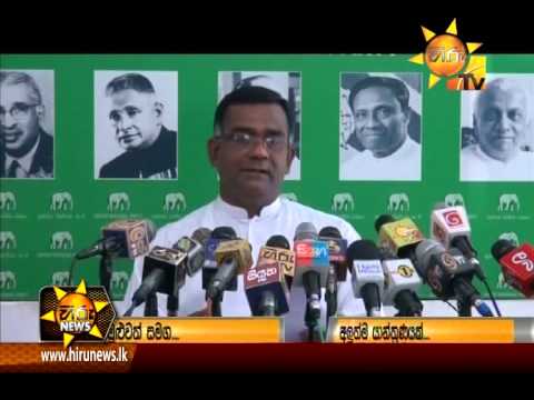 Hiru News 9.30 PM October 27, 2014