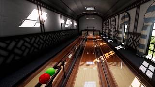 Let's Bowl VR Gameplay / HTC VIVE / VR Bowling Game with potential