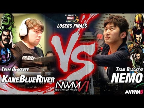 NWM6 UMvC3 Top16 LF - BE|KaneBlueRiver (HUL-HAG-SEN) vs BE|NEMO (NOV-STR-SPE)