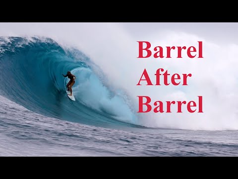 Huge Barrels In Indo | Kirra Pinkerton