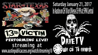THE 13th VICTIM on DaveTV #92 January 21, 2017