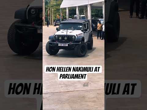 HOW HON HELEN NAKIMULI USED TO ARRIVE #bobiwine #nup #sad #shorts #trending #viral #love #music #fyp
