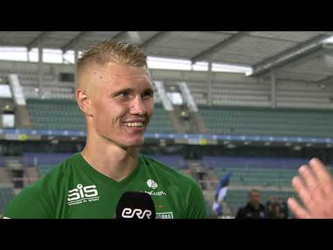 Tipneri karikafinaal: Tallinna FC Flora - JK Narva Trans 2:1 (1:1) Pürgi intervjuu
