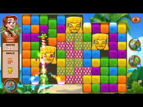 Lost Island Blast Adventure Level 1834 NO BOOSTERS - A S GAMING ✔️