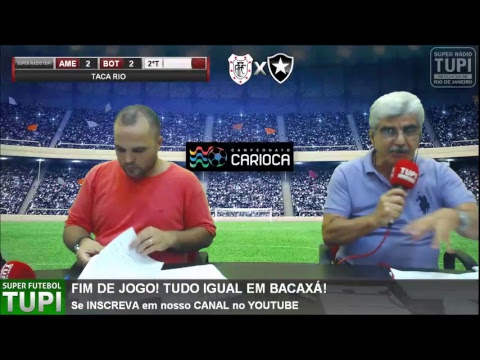Americano 2 x 2 Botafogo - 6ª RODADA - Taça Rio - 24/03/2019