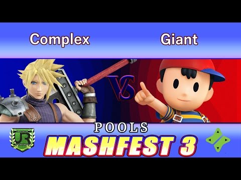 Mashfest 3  POOLS - Complex (Cloud, Mewtwo) vs Giant (Ness)