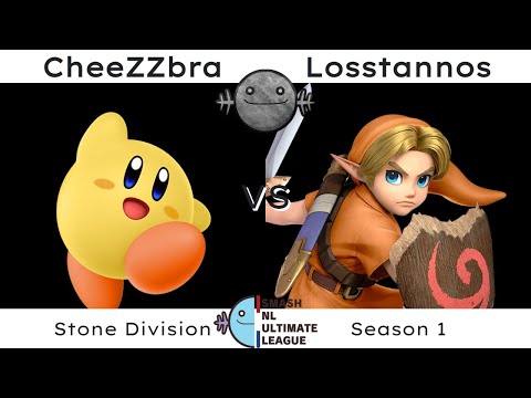 SNUL Season 1 Week 5 - CheeZZbra (Kirby) Vs. Losstannos (Young Link) [Stone]