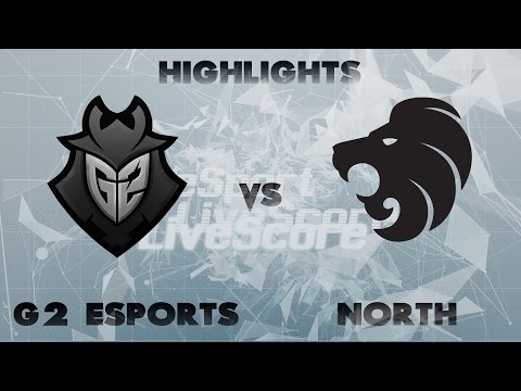 G2 ESPORTS vs NORTH @ ELEAGUE Major 2017 Atlanta
