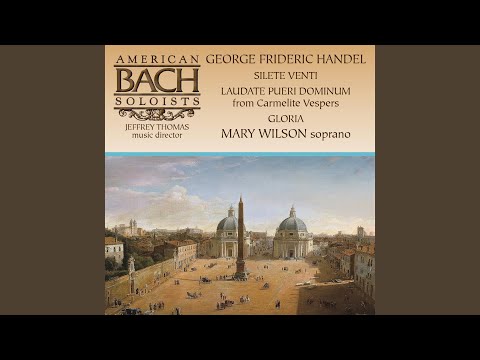 Laudate pueri Dominum, HWV 237: 1 Aria & Chorus: Laudate pueri (Allegro)