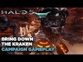 Bringing Down The Kraken Gameplay - Halo 5: Guardians