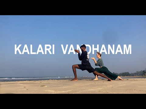 Kalari Vandhanam @ Goa Beach #kalaripayattu 