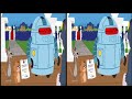 3D SBS - Tom and Jerry Car Race