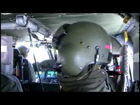 S-70 Blackhawk Hubschrauber in Aktion