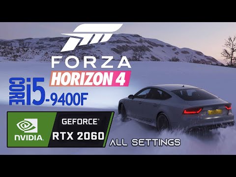 FORZA HORIZON 4 RTX 2060 | i5 9400F | 1080p Gameplay Test
