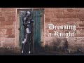 Dressing a Knight | armor for harness fencing