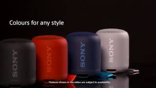 Video thumbnail for XB12 EXTRA BASS™ Portable BLUETOOTH® Speaker by Sony India