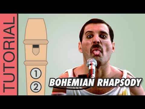 Bohemian Rhapsody (Queen) - Recorder Flute Tutorial