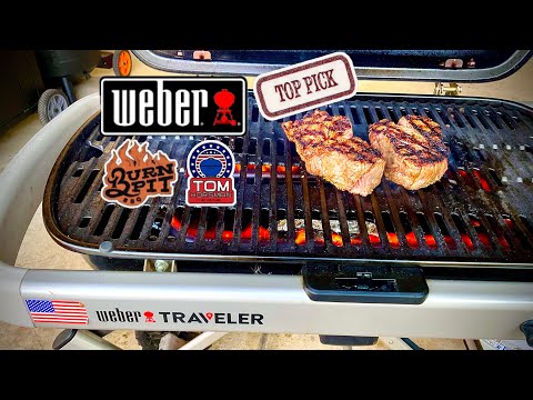 The Best Portable Gas Grill! / Weber Traveler Portable Gas Grill Review