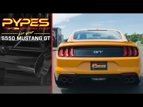 Pypes Exhaust Products for Your S550 Mustang GT