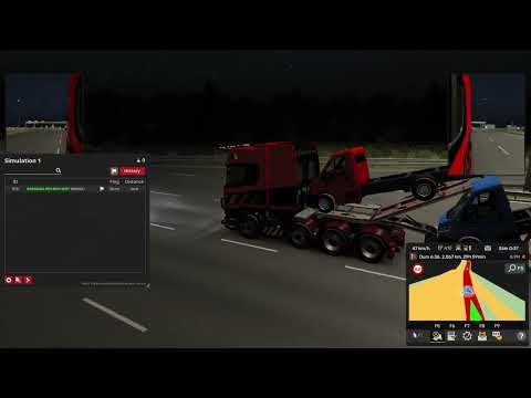 Euro Truck Simulator 2 MP Roma-Grimsby DRIVING AND MUSIC