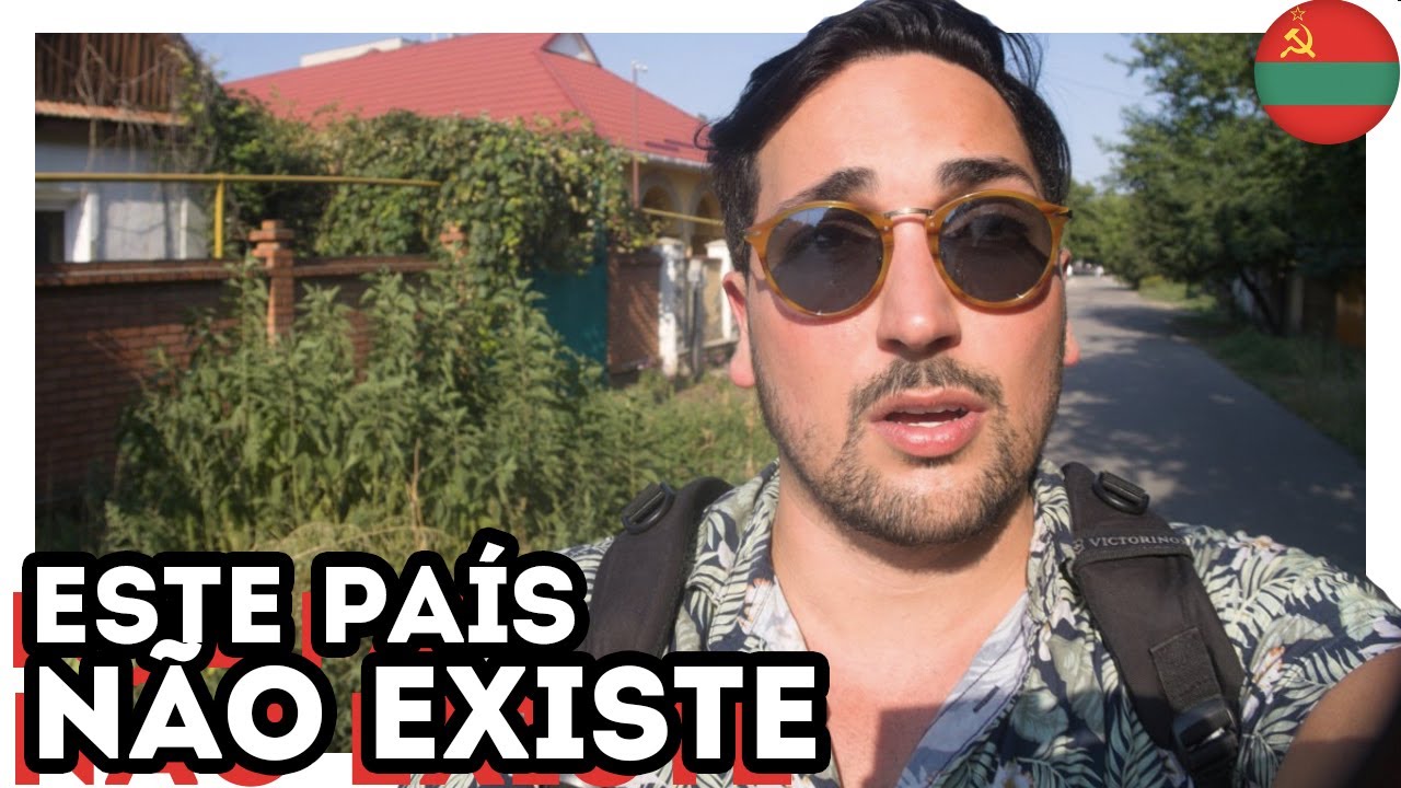 VISITEI o PAÍS que NÃO EXISTE!  Como é Tiraspol na Transnistria? - Estevam Pelo Mundo