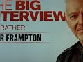 Big interview  intro of Rock guitar great Peter Frampton