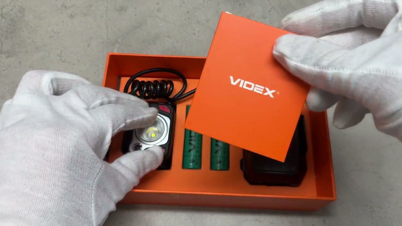 Ліхтарик налобний світодіодний VIDEX 1400Lm 6500K (VLF-H056)