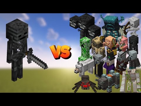 Ultimate Minecraft Wither Skeleton Battle