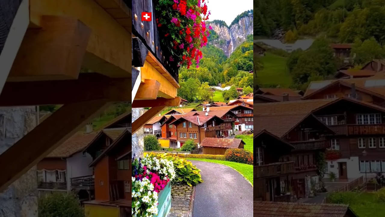 Switzerland 4K most beautiful places in Switzerland 🇨🇭 # Lauterbrunne #Interlaken# Grindelwald