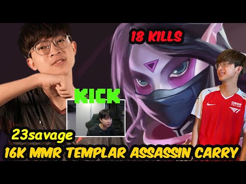 UNSTOPPABLE 23savage Templar Assassin 16K MMR Carry