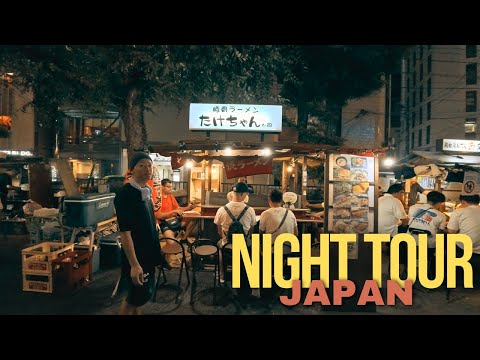 Exploring Yatai in Fukuoka  | Japanese street food Compilations