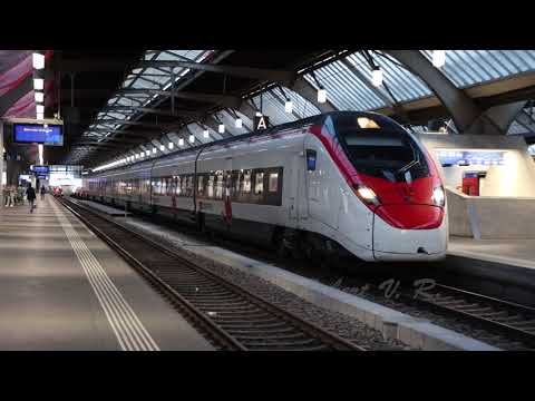 IC889 departing Zürich HB