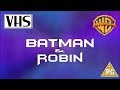 Opening To Batman Robin UK VHS 1997