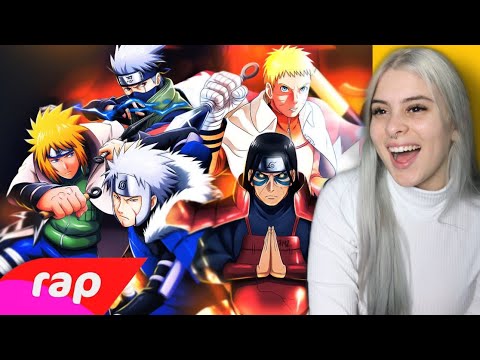 REAGINDO ao RAP DOS HOKAGES (Naruto) - A VONTADE DO FOGO | NERD HITS ‹ Alpha ›