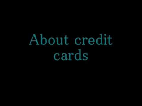 About credit cards