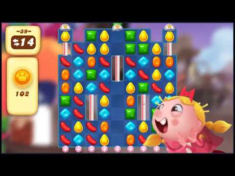 Candy Crush Tales Level 39 - NO BOOSTERS + FULL STORY + NO ADS 📖 | SKILLGAMING ✔️