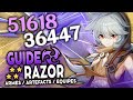 Guide RAZOR 2022 ! Artéfacts, Teams & Armes ! | Genshin Impact