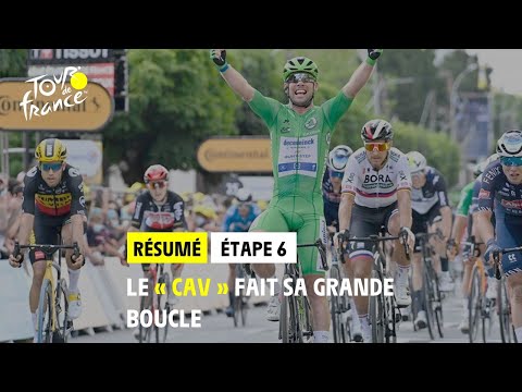 Résumé d'étape - Étape 6 - #TDF2021