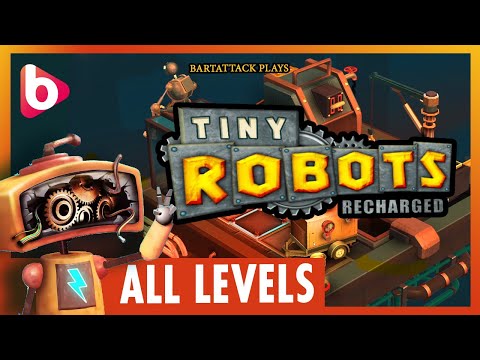 TINY ROBOTS RECHARGED (PC version) | All Levels | Walkthrough | A puzzle escape game - YouTube