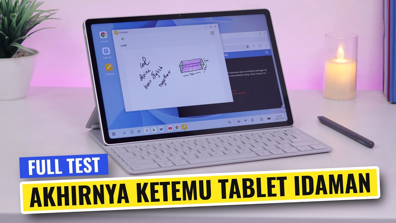 ⚡ Kenapa Lenovo Idea Tab Plus Jadi Tablet Produktivitas Terbaik Saya