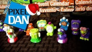 preview picture of video 'Advent Calendar Mini Figure Madness 2013 - DAY 13 - Trash Pack, LEGO City, My Little Pony, & Smurfs'