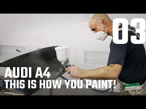 Project Audi A4 #3 - Perfect paintjob! - Boostmania International