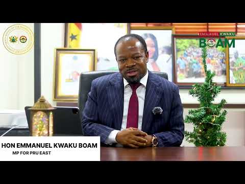 Hon Emmanuel Kwaku Boam Wishes Constituents Happy Merry Christmas🎄 and a Prosperous New Year