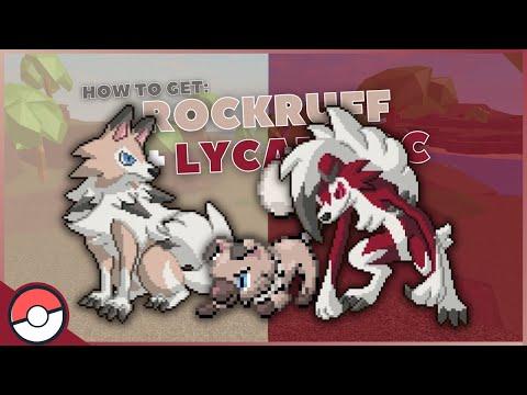 How To Get Rockruff And All Lycanroc Forms in PBF! | Pokemon Brick Bronze