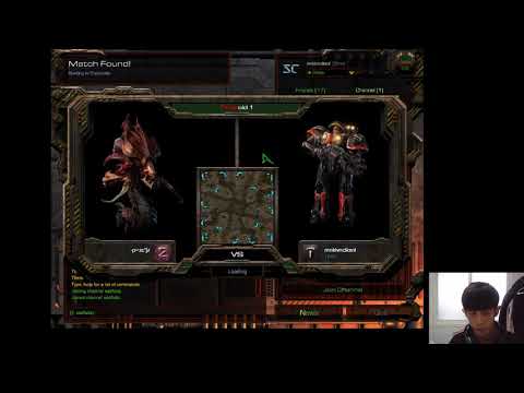 Astro's Master Class Game 175: Terran Vs. Zerg on Polypoid, Bottom Left Vs. Top Left