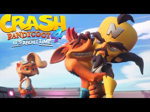 Crash Bandicoot 4: It's About Time - All Cutscenes Full Movie HD