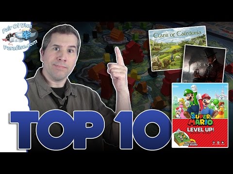 Top 10 most popular board games: May 2017